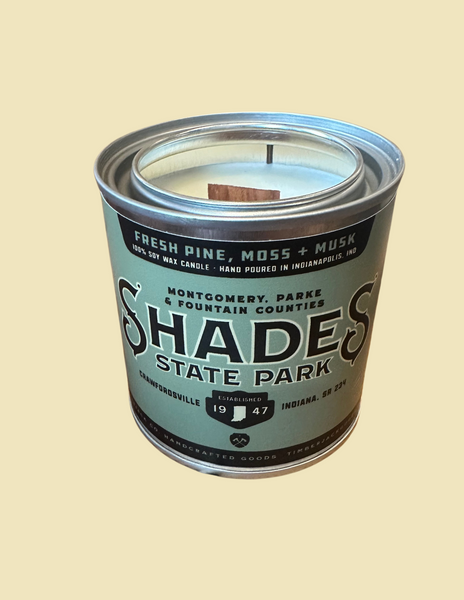 Indiana State Park Candles- Timber Jack