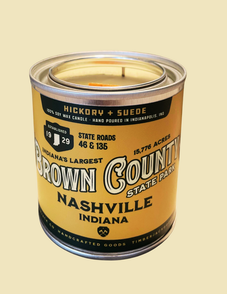 Indiana State Park Candles- Timber Jack