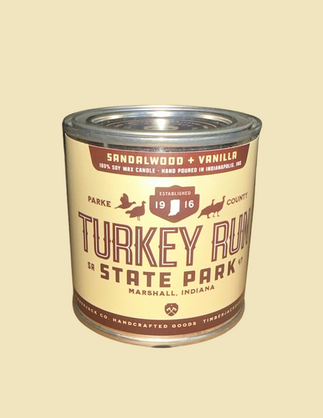 Indiana State Park Candles- Timber Jack