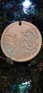 Wave ornament