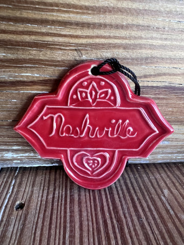 Nashville Medallion Red