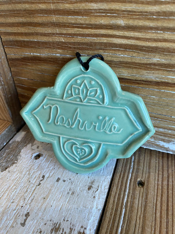 Nashville Medallion Mint Green