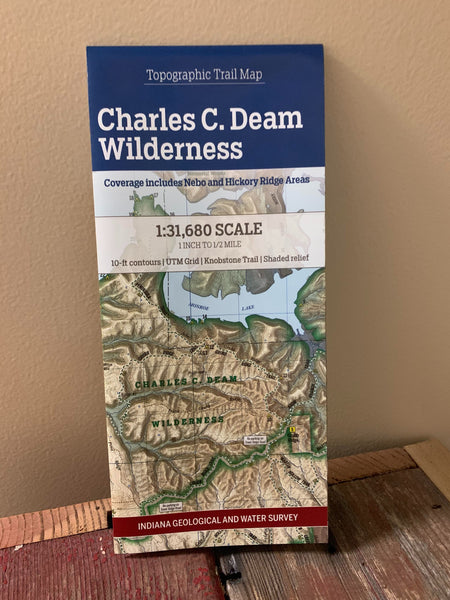 Charles C. Deam Wilderness Map