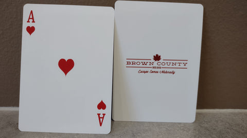 Brown County Playing Cards