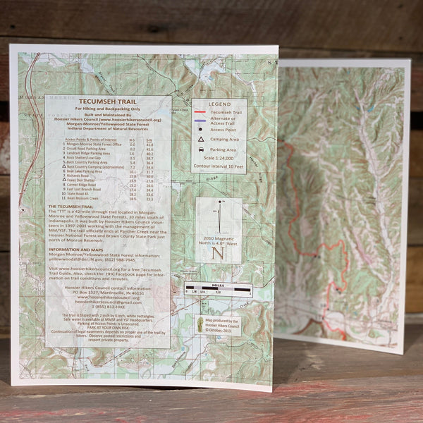 Tecumseh Trail Map