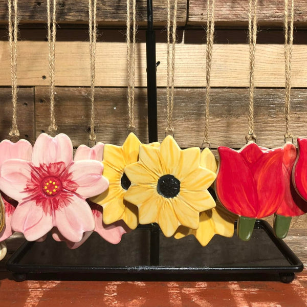 Brown County Handmade Ornaments - Spring Flowers