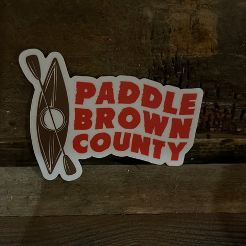 Brown County Kayak Sticker
